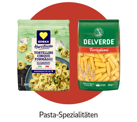 Entdecken Sie Pasta-Spezialitäten